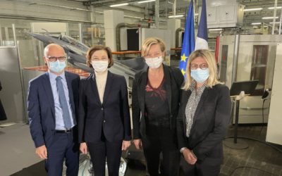 Visite de la ministre des Armées Florence Parly